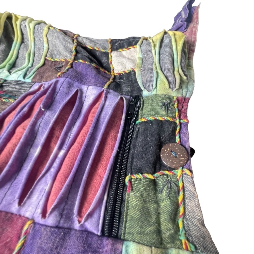 Rising International Boho Patchwork Shoulder Bag - image 5